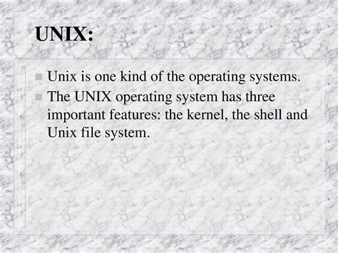 Introduction to UNIX System .